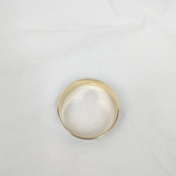 J. Crew Green & Gold Bangle Bracelet - Picture 4 of 5